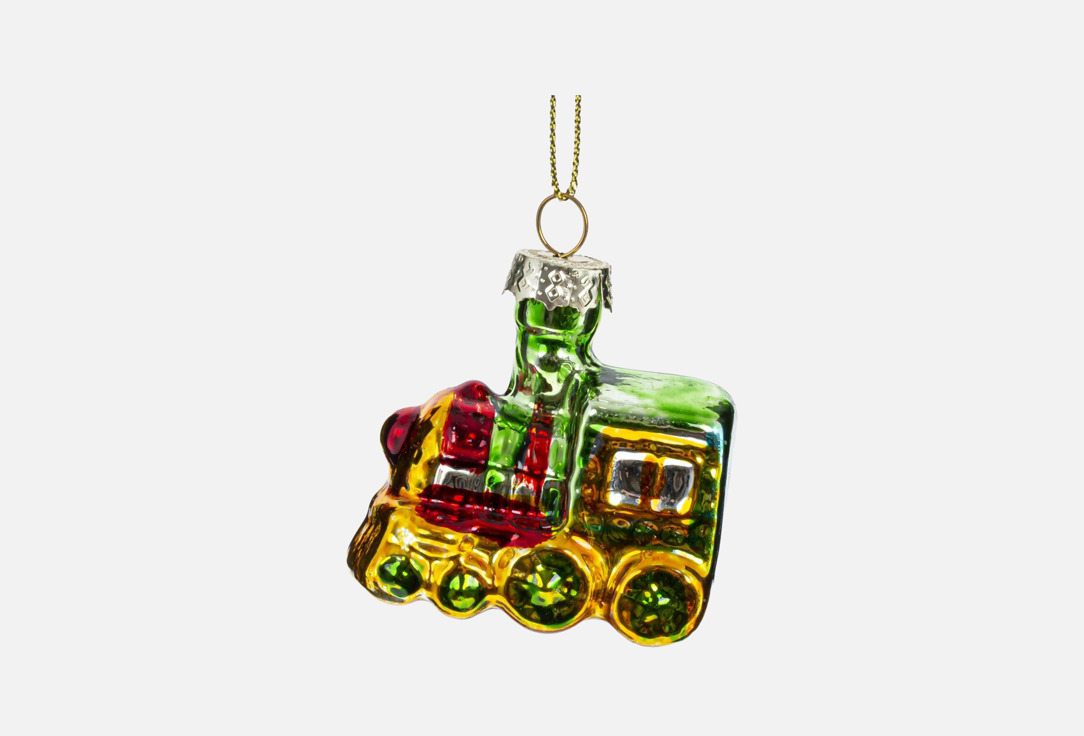 Изображение товара Украшение новогоднее topgift Поезд, 5,5х3х6 см