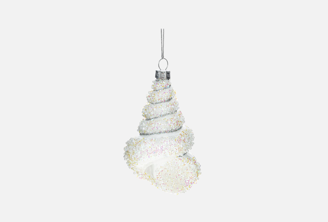 Изображение товара Украшение новогоднее topgift Ракушка, 7х7х12 см