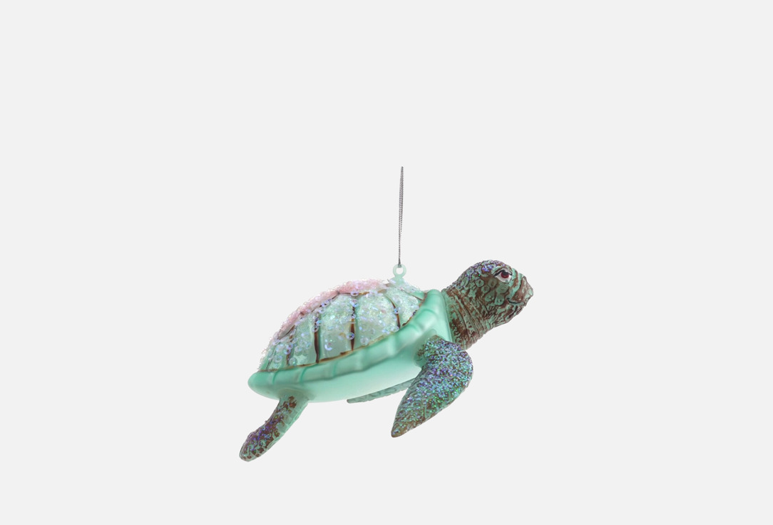 Изображение товара Украшение новогоднее topgift Черепаха, 10х6х13 см