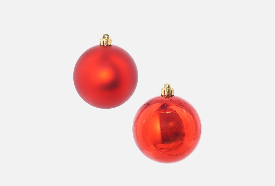 Изображение товара Набор новогодних украшений topgift Красная вселенная, D8 см, 15,5х8х15,5 см