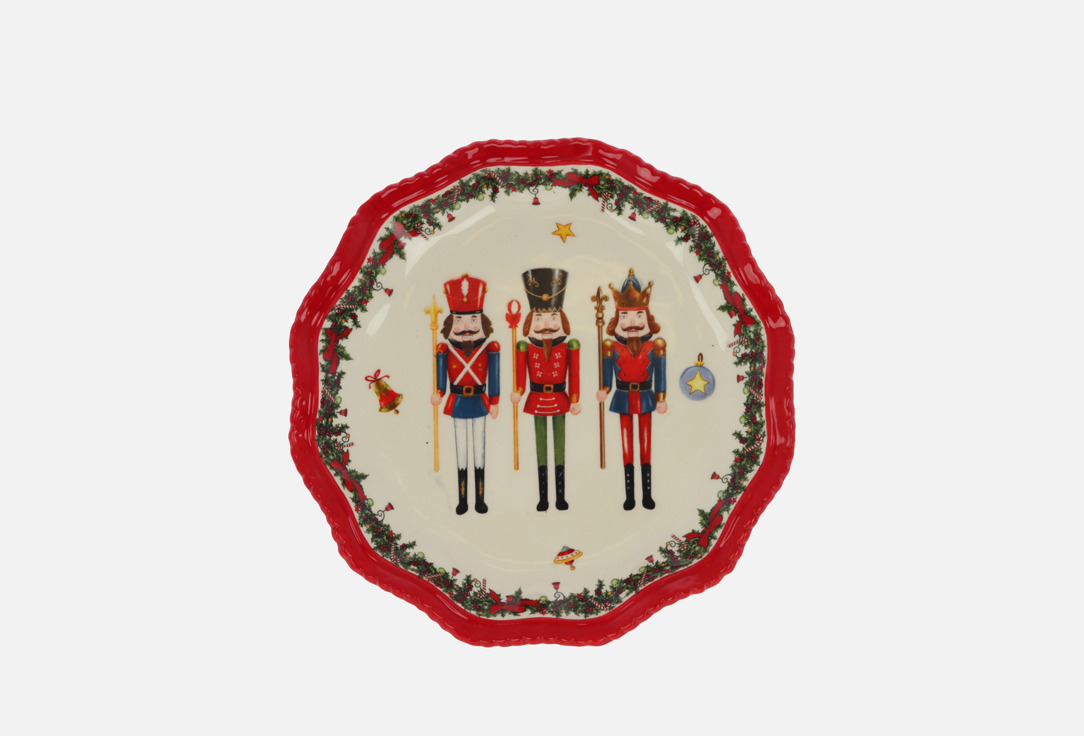 Изображение товара Тарелка topgift Щелкунчик, 20,5 см