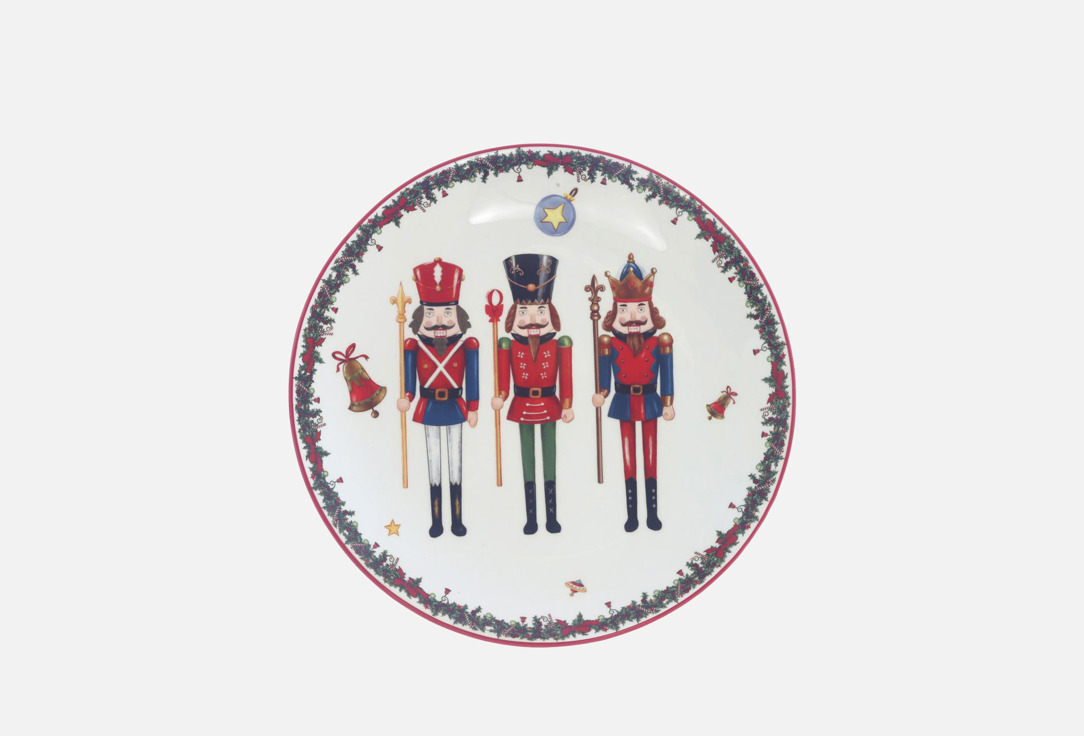 Изображение товара Тарелка topgift Щелкунчик, 26 см