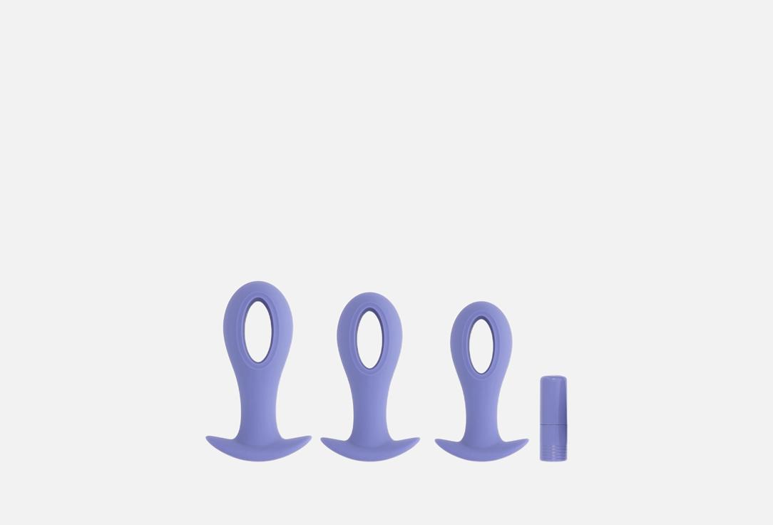 Изображение товара Набор анальных пробок с вибропулей Evolved Hole Punch Plug Set