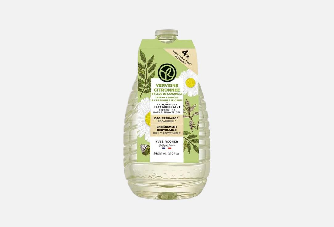 Изображение товара Гель для душа Yves Rocher Lemon Verbena & Chamomile Flower 400 мл натуральный для всех типов кожи