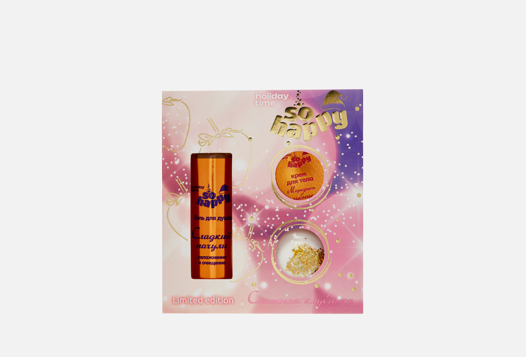 Изображение товара Подарочный набор для душа и ванны Лаборатория КАТРИН Снежная клубника