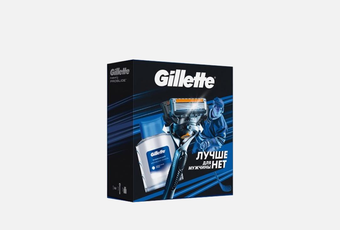 Изображение товара мужской подарочный набор по уходу за бородой Gillette ProGlide Flexball