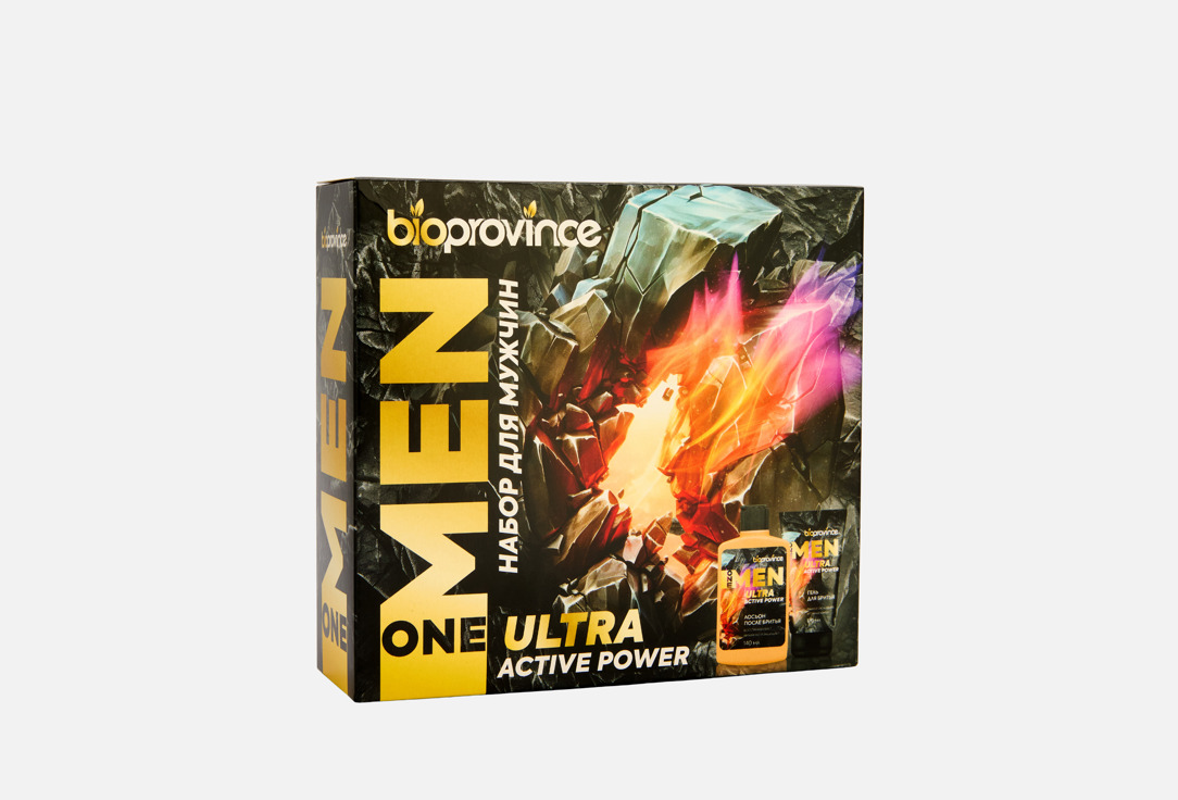 

Подарочный набор для бритья BIOPROVINCE, One Men 2 шт