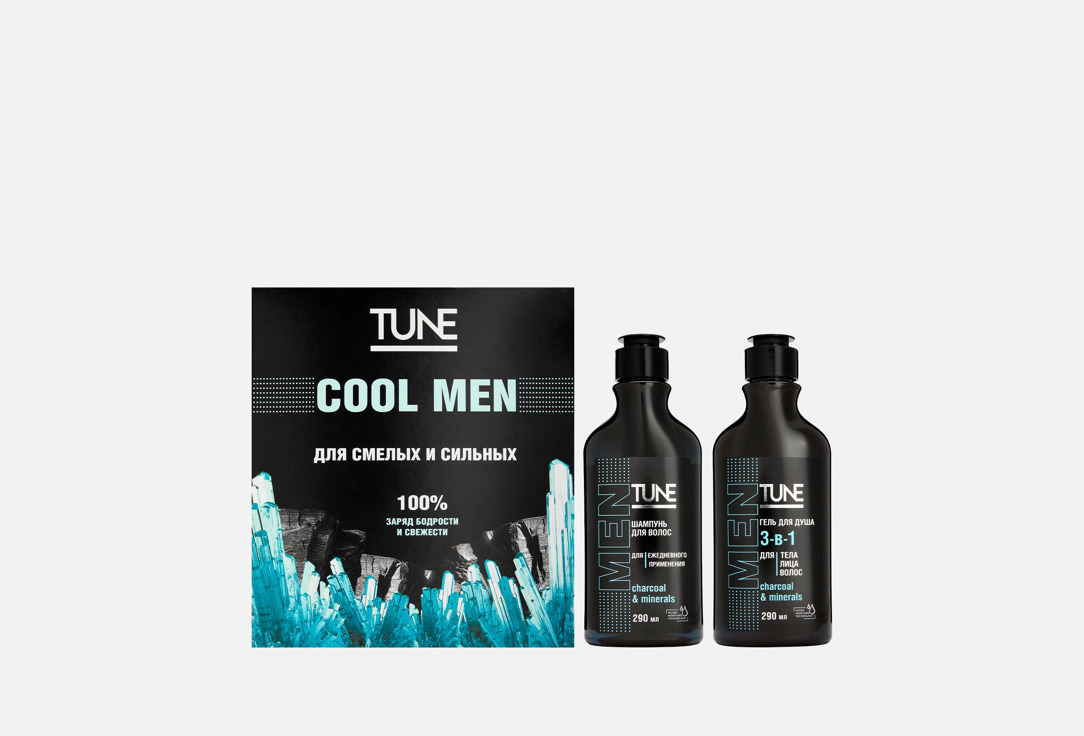 

Подарочный набор для тела и волос TUNE, Cool Men 2 шт