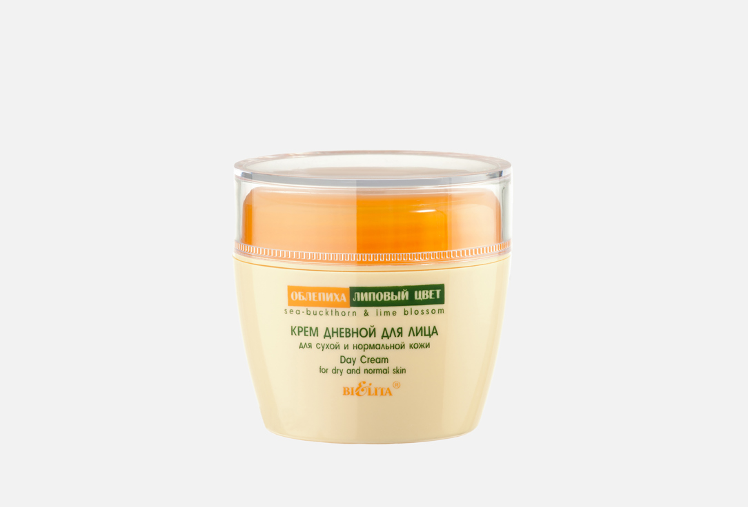 

Дневной крем для сухой и нормальной кожи лица BIELITA, Sea Buckthorn-Linden 50 мл