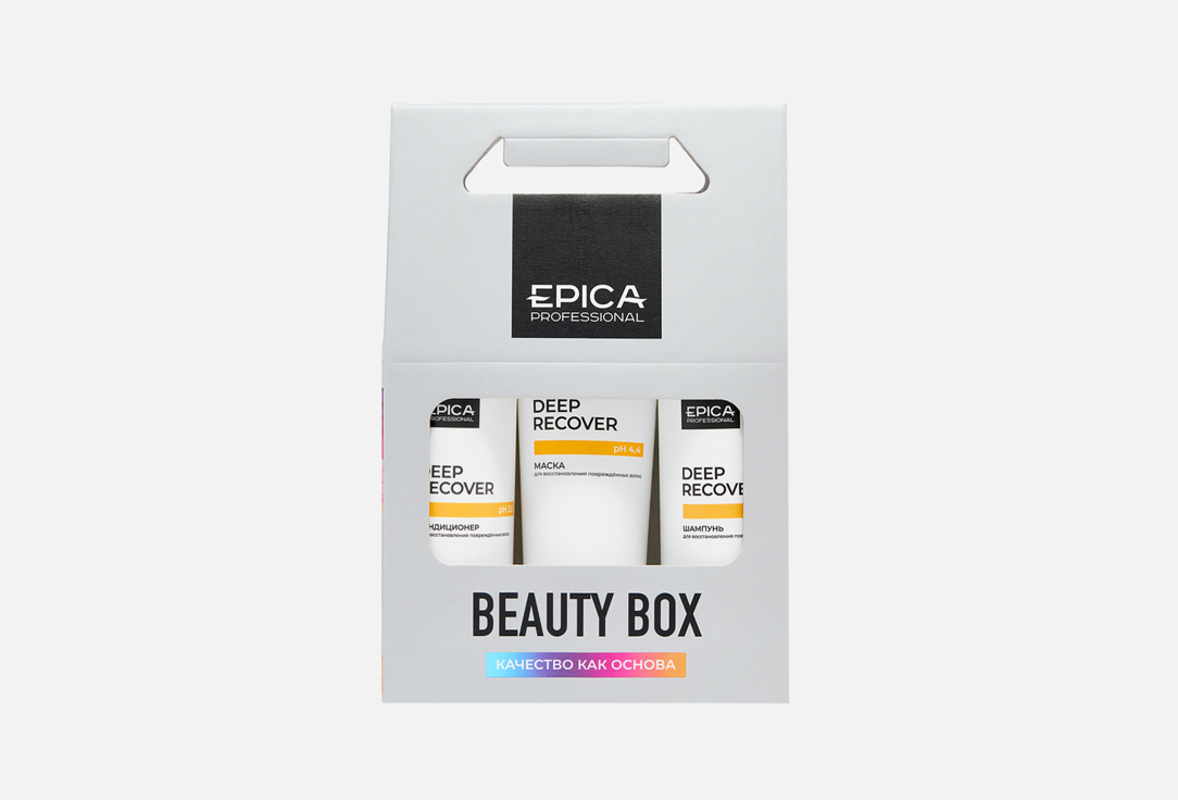 Подарочный набор для ухода за волосами EPICA PROFESSIONAL Deep Recover 3 шт