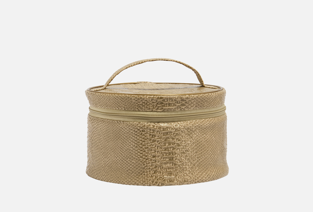 Изображение товара Косметичка-чемодан из эко-кожи GERLINKA анаконда для путешествий и дома