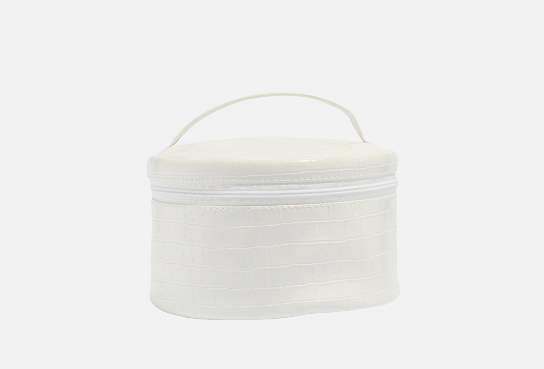 

Косметичка-чемодан из эко-кожи GERLINKA, Белый, Крокодил