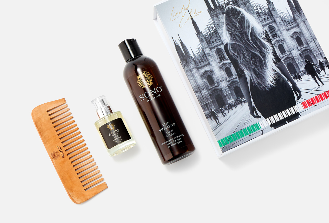 

набор средств для ухода за волосами SONO, Argan Perfume 3 шт
