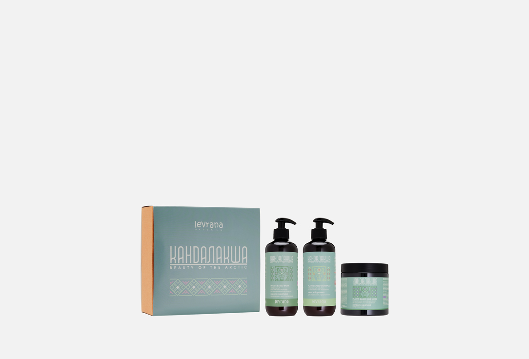 Изображение товара Набор для ухода за волосами Levrana Strengthening & Growth натуральные средства для укрепления и ро