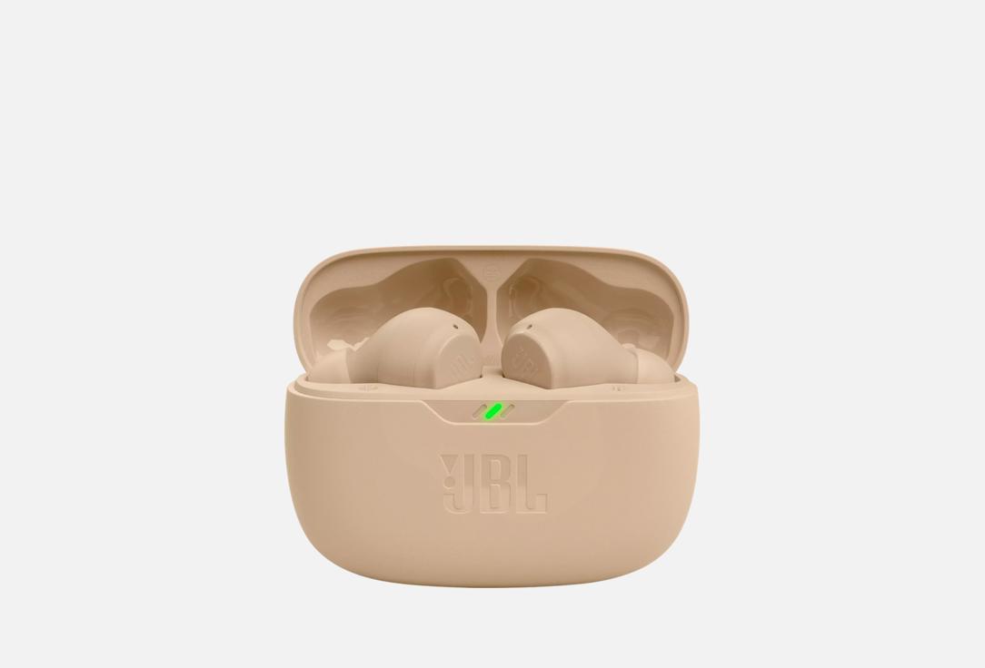 Изображение товара Беспроводные наушники JBL Wave Beam Beige полностью беспроводные внутриканальные IP54
