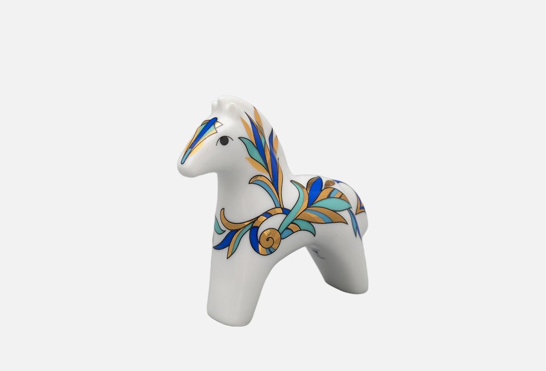 

СКУЛЬПТУРА ИМПЕРАТОРСКИЙ ФАРФОРОВЫЙ ЗАВОД, Принт, Лошадь, Синяя высота, 6,7 см 1 шт