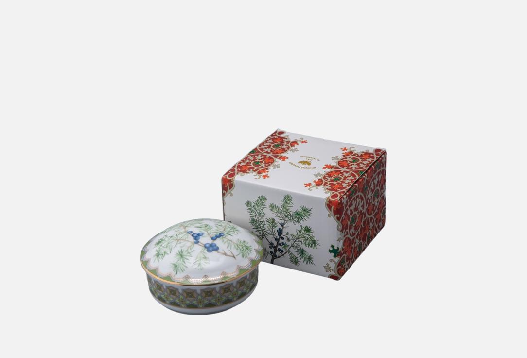 

Туалетная коробочка ИМПЕРАТОРСКИЙ ФАРФОРОВЫЙ ЗАВОД, Принт, Круглая, Можжевельник ароматный 1 шт