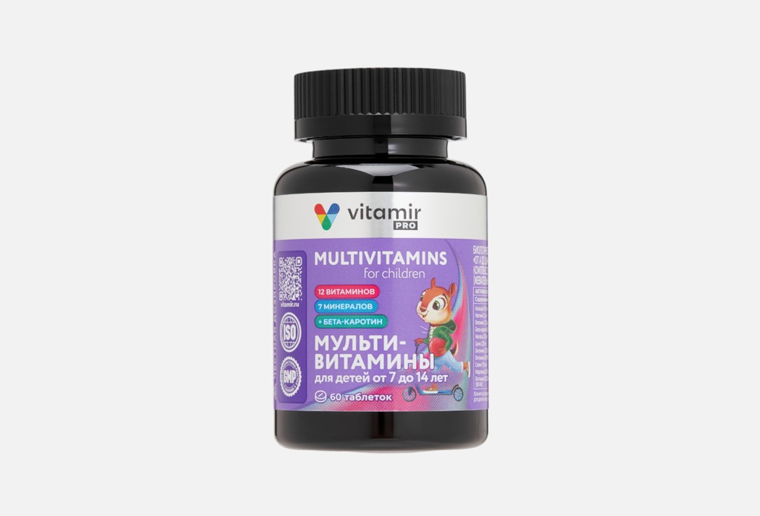 От А до Zn Премиум с семи лет в жевательных таблетках 60 шт