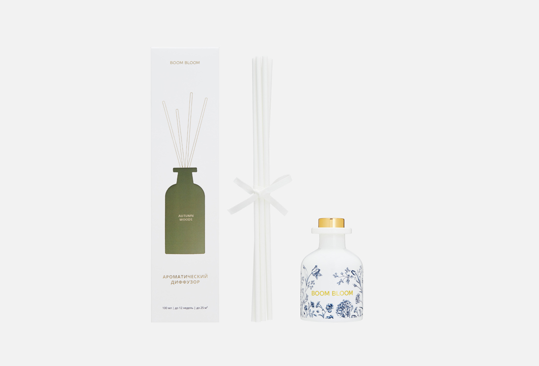 Изображение товара Диффузор BoomBloom Autumn Woods 100 мл древесно-пряный аромат для дома и офиса
