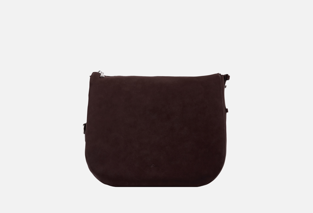 Изображение товара Женская сумка через плечо KEDDO из нубука с ремнем 37х13х31см