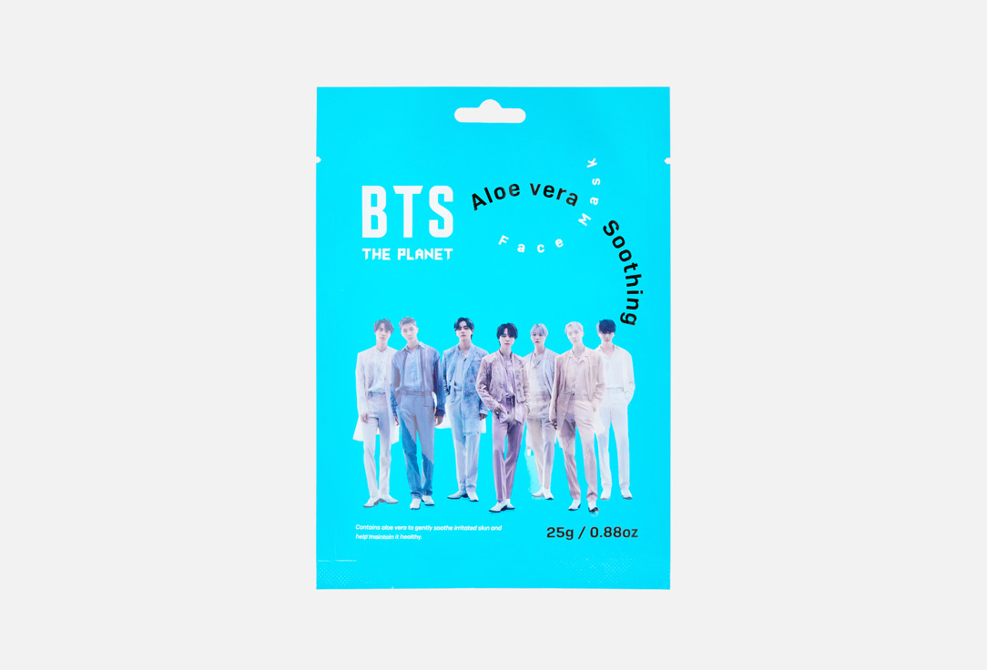 Изображение товара Тканевая маска для лица BTS x THE PLANET ALOE VERA SOOTHING