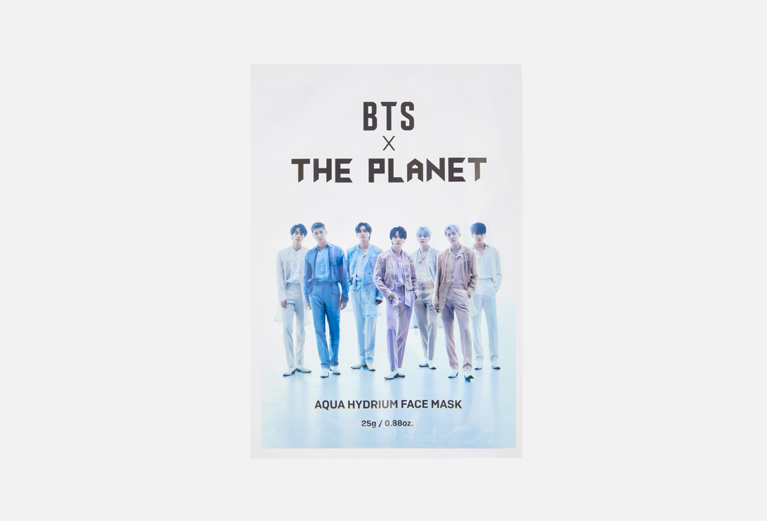 Изображение товара Увлажняющая тканевая маска для лица BTS x THE PLANET AQUA HYDRIUM