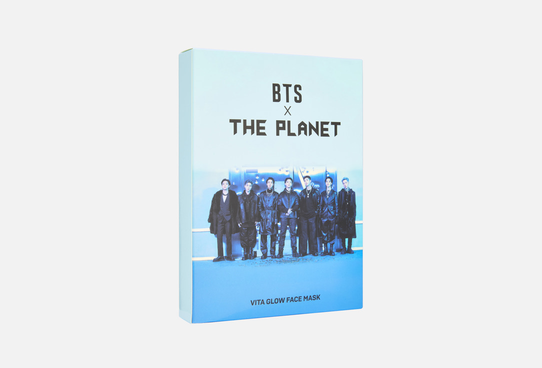 Изображение товара Набор тканевых масок для сияния кожи BTS x THE PLANET VITA GLOW