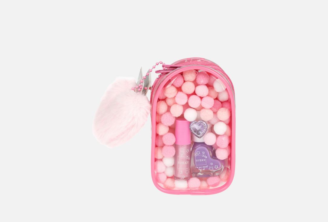 Изображение товара Детский подарочный набор Lukky Fluffy Dream с блеском и лаком peel-off 5 мл