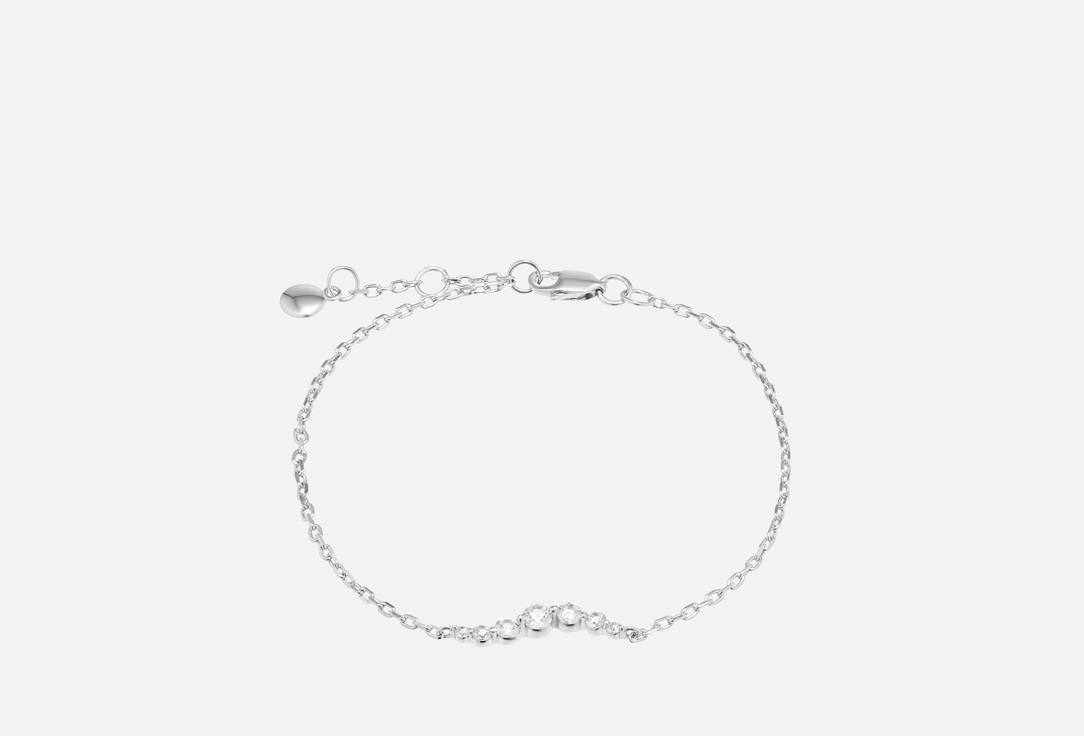 Изображение товара Браслет Серебряный Dita One Wave из серебра 925 пробы с фианитом