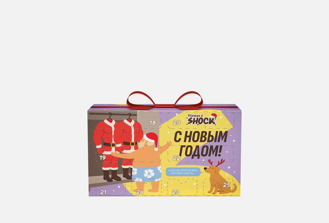 

Адвент-календарь FITNESSHOCK, Ассорти протеиновых батончиков 14 шт