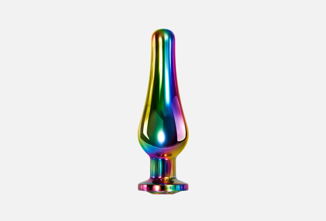 Изображение товара анальная пробка Evolved RAINBOW METAL PLUG MEDIUM