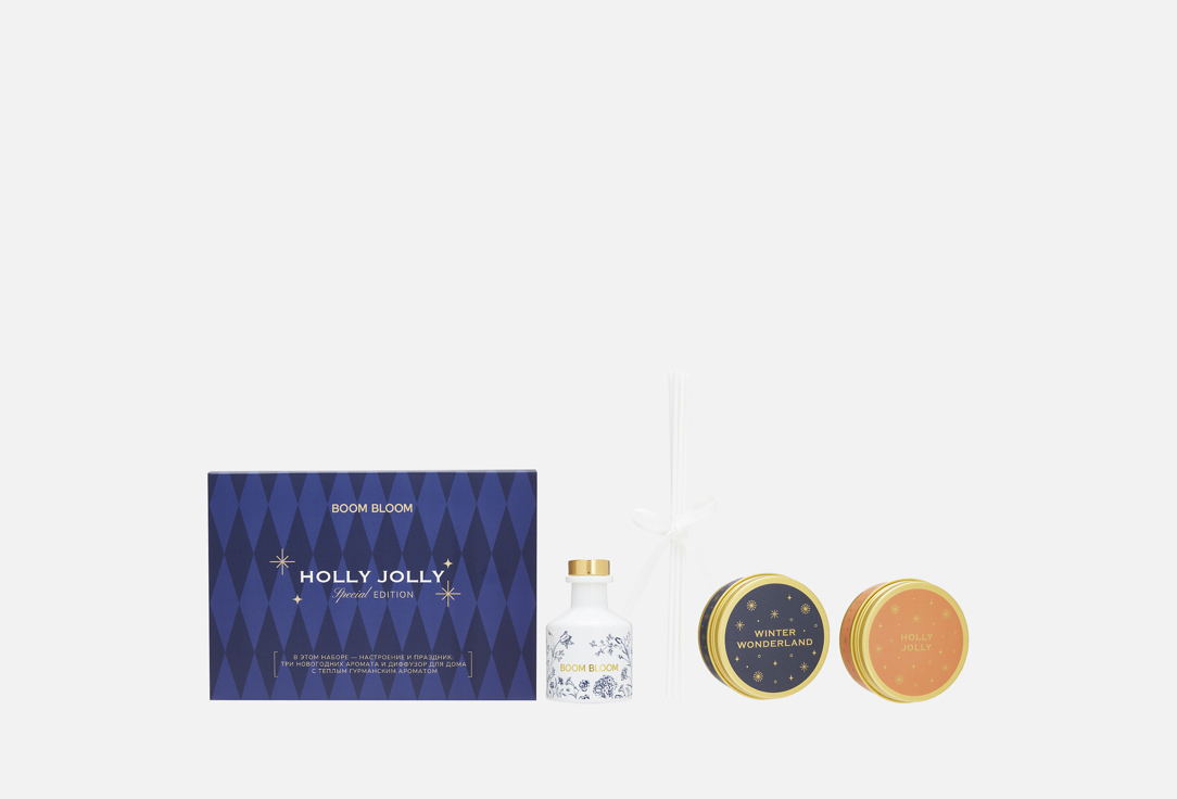 

Набор ароматов для дома BOOMBLOOM, Holly Jolly 3 шт