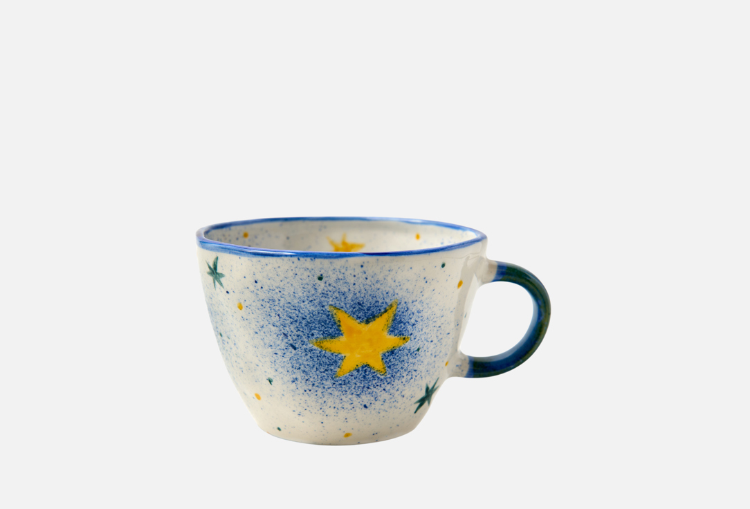 Изображение товара Керамическая чашка Odaryadarya Ночное небо объем 400 мл для горячих напитков