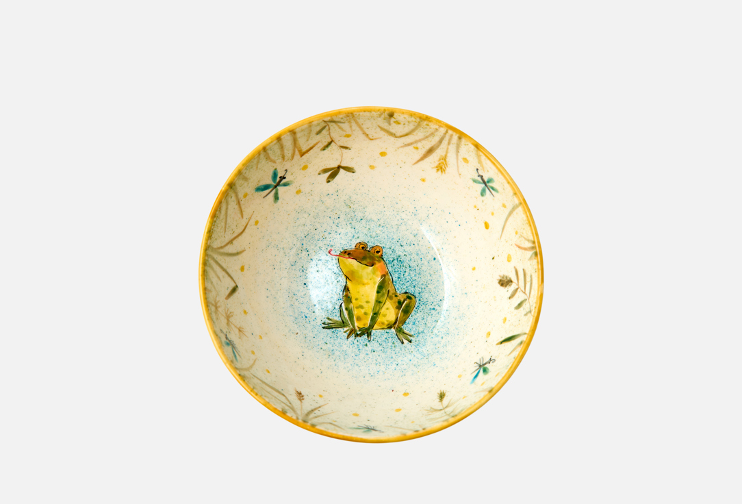 

Глубокая тарелочка ODARYADARYA, Принт, Жабешка 1 шт