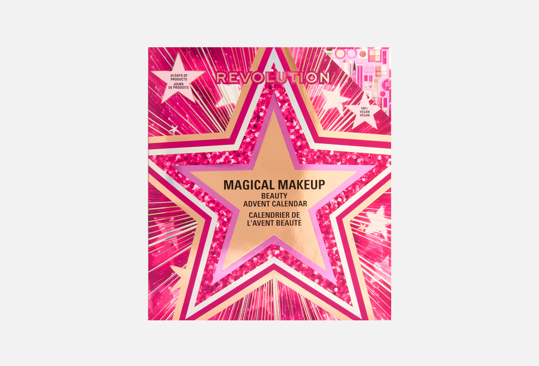 Изображение товара Адвент-календарь MakeUp Revolution Magical makeup 24 дня праздничных сюрпризов