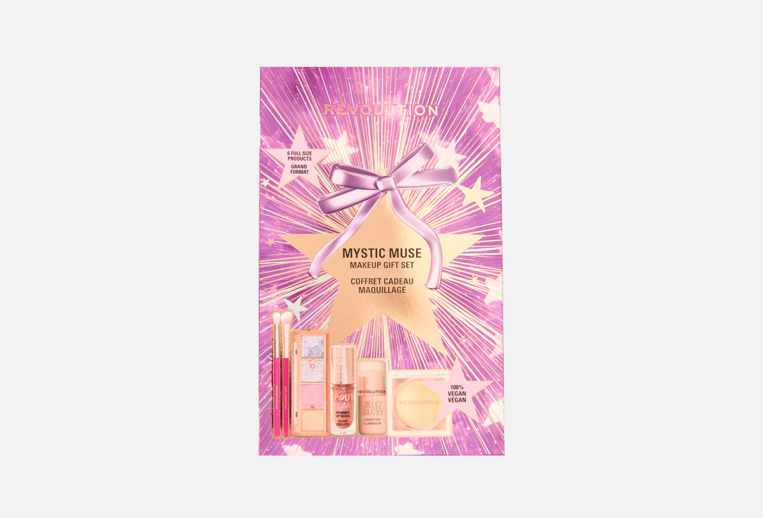 

Подарочный набор для макияжа лица MAKEUP REVOLUTION, Mystic muse 6 шт