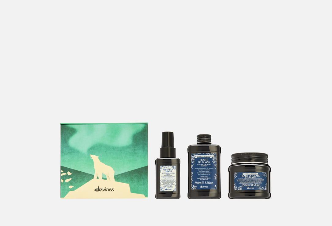 Изображение товара Набор для окрашенных волос Davines Mysterious Polar Regions 3 шт уход за блонд