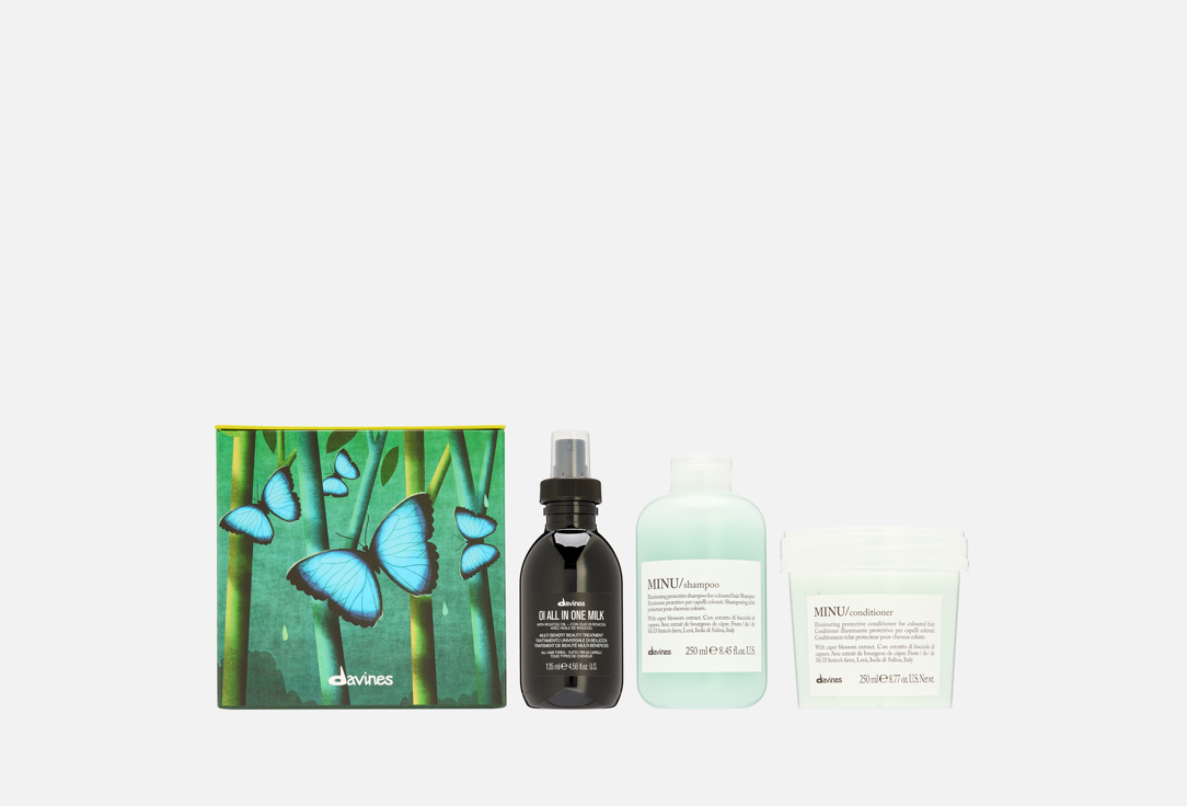 Изображение товара Набор для окрашенных волос Davines Magical Rainforest Шампунь кондиционер молочко 250 мл