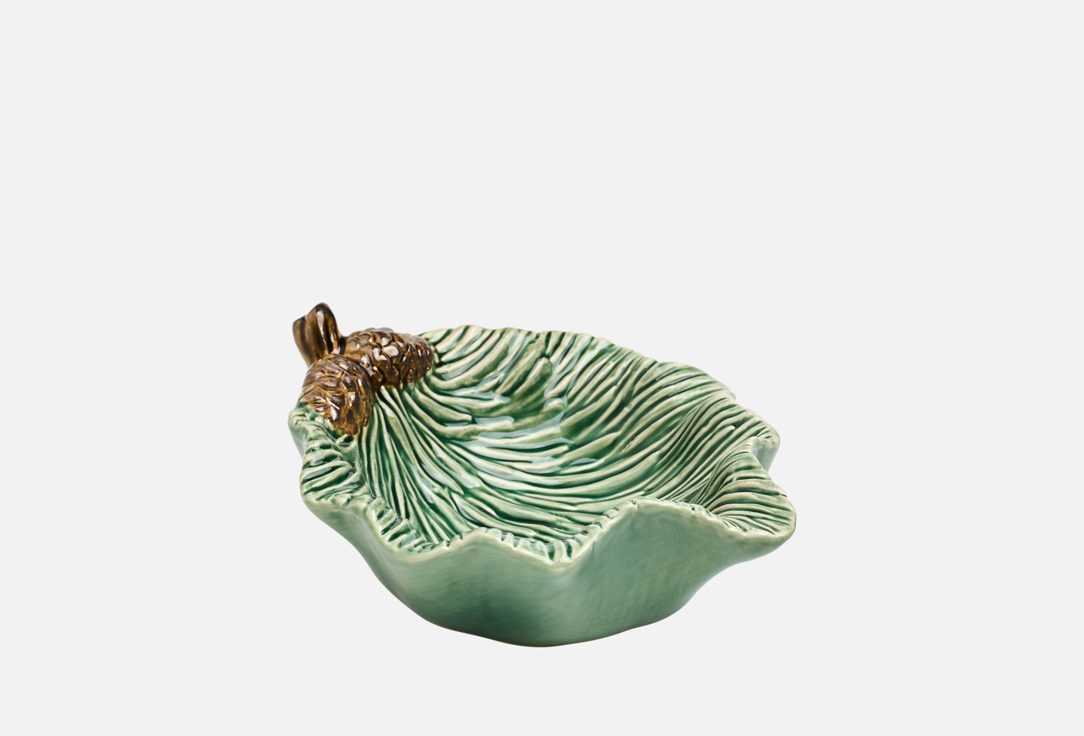 Изображение товара Салатник Lefard GREEN PINE из керамики для праздничного стола 14,8x12,8x5,1 см