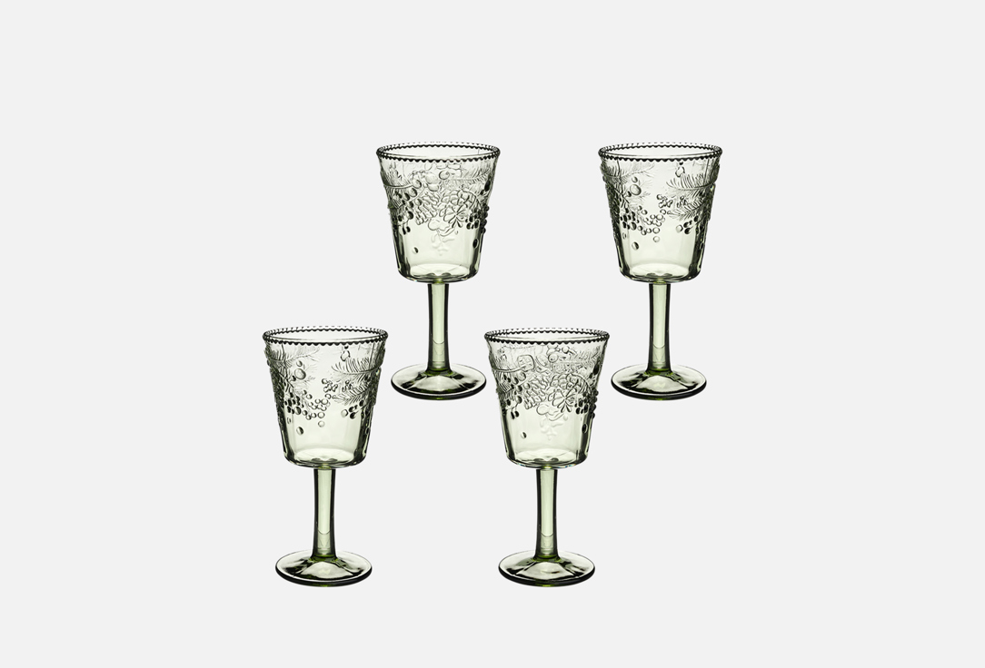 

НАБОР БОКАЛОВ LEFARD, Зеленый, CELEBRATION GREEN 4 шт