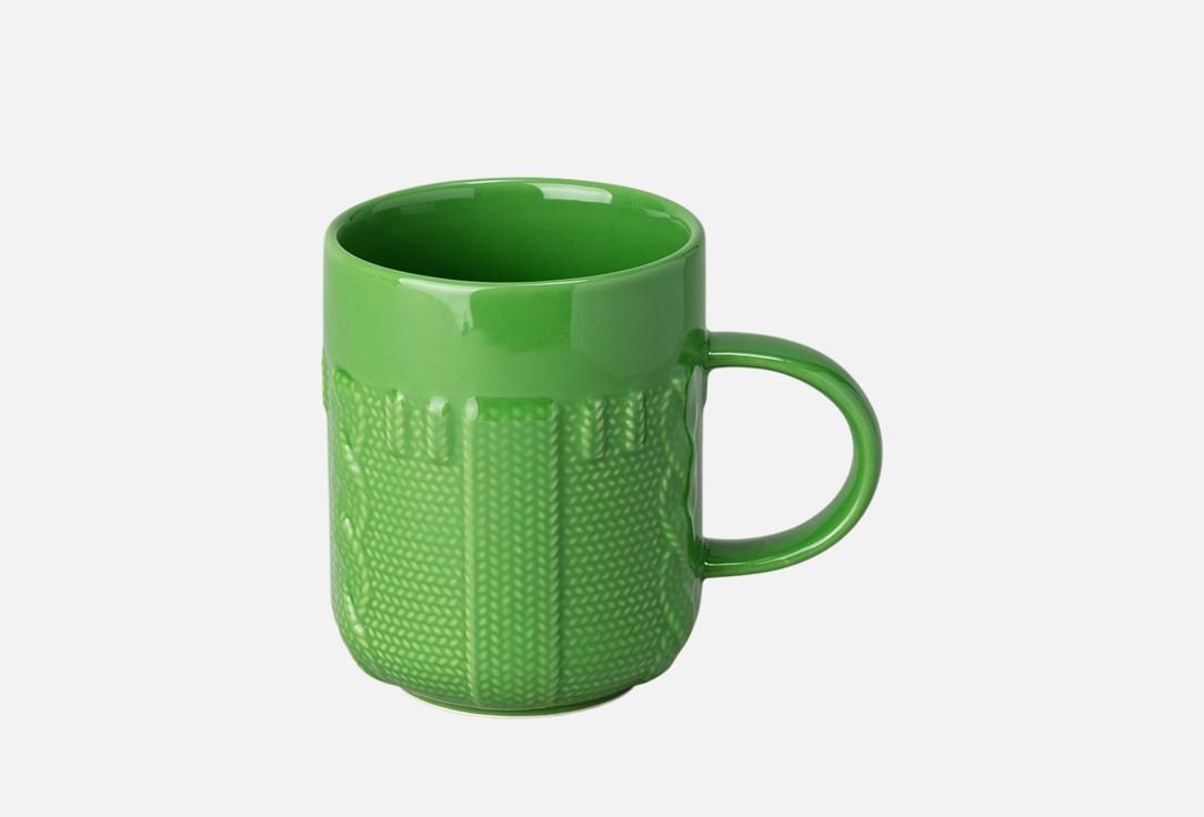 

КРУЖКА LEFARD, Зеленый, С НОВЫМ ГОДОМ!, ЗЕЛЕНАЯ, 12,7*8,8*11 СМ 1 шт