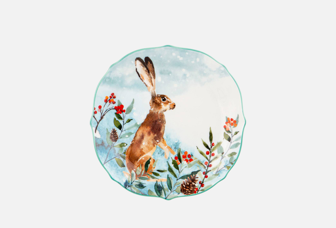 Изображение товара ТАРЕЛКА ЗАКУСОЧНАЯ Lefard ЛЕСНАЯ СКАЗКА, ЗАЯЦ, 20,5 СМ