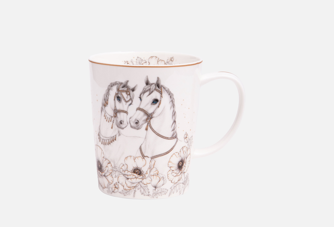 

КРУЖКА LEFARD, Принт, TOP STYLE, ПАРА ЛОШАДЕЙ 1 шт