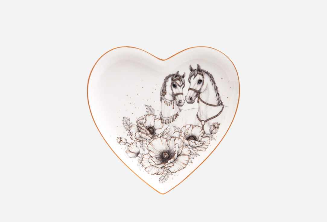 

ТАРЕЛКА LEFARD, Принт, TOP STYLE, СЕРДЦЕ, 15,5*2 СМ 15.5 см