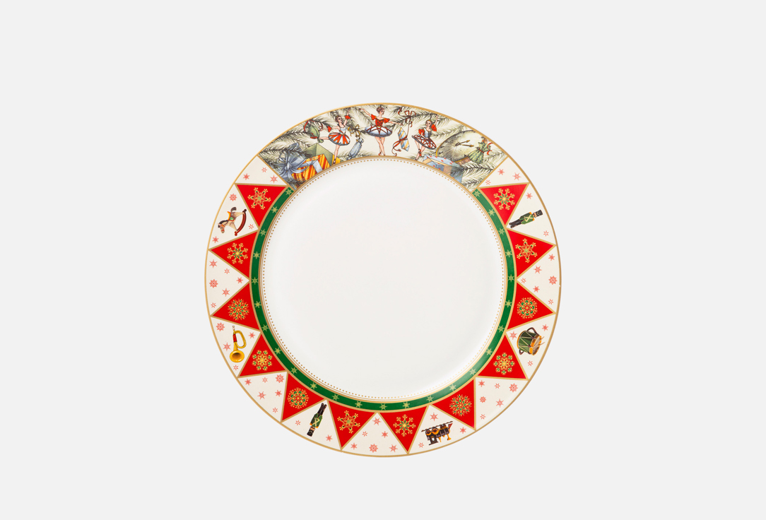 

ТАРЕЛКА ОБЕДЕННАЯ LEFARD, Принт, ЩЕЛКУНЧИК, ТРИ БАЛЕРИНЫ, 27 СМ 27 см