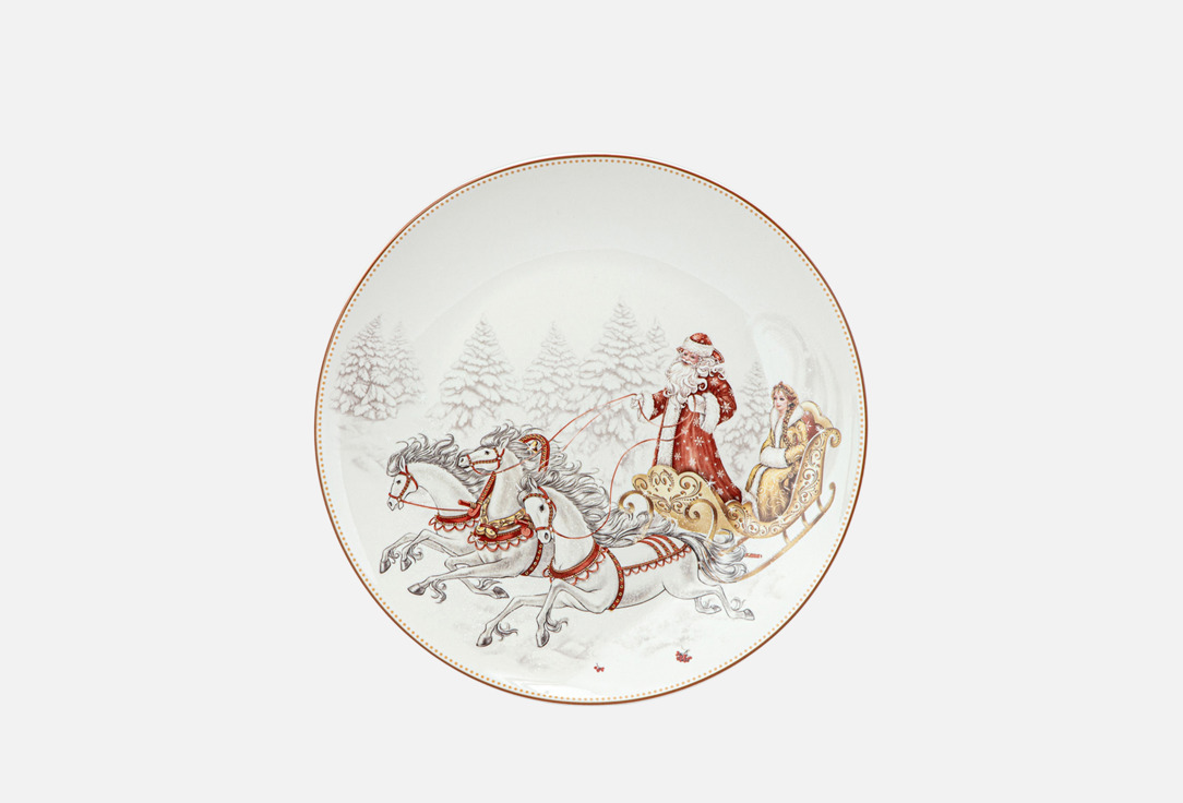 

ТАРЕЛКА ЗАКУСОЧНАЯ LEFARD, Принт, МОРОЗКО, ТРОЙКА, 20,5 СМ 20.5 см