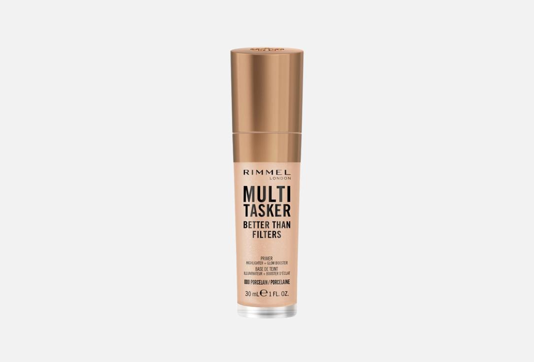 

Праймер для лица RIMMEL, Бежевый, Multi Tasker Better Than Filters Highlighter + Glow Booster 30 мл