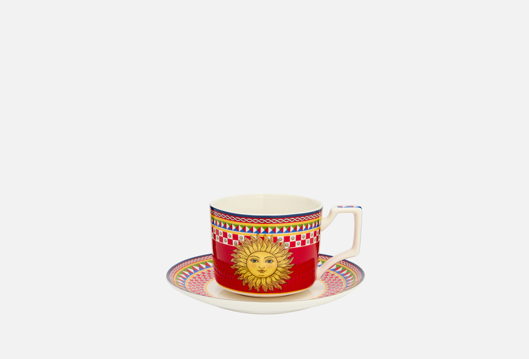 

Чайный набор NOUVELLE HOME, Принт, Sicilia Sole 12 шт