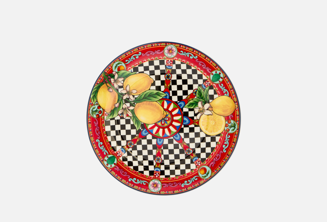 

Набор тарелок NOUVELLE HOME, Принт, Sicilia Limone, 19 см 19 см