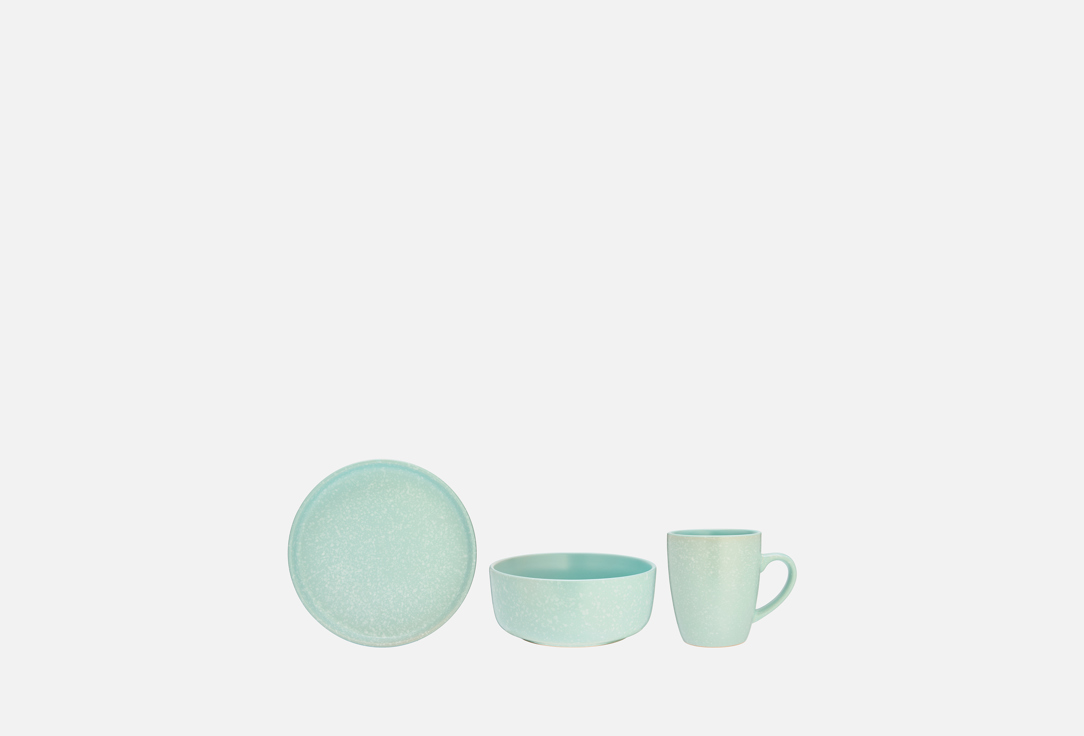 

Столовый набор NOUVELLE HOME, Голубой, Grow.Blue 12 шт